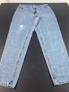 VTG Levi's Jeans Junior 30x30* 950 Relaxed Tapered Blue Denim Orange Tab Tag 11M